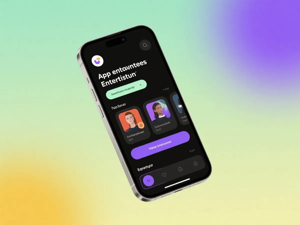 移动端APP演示界面