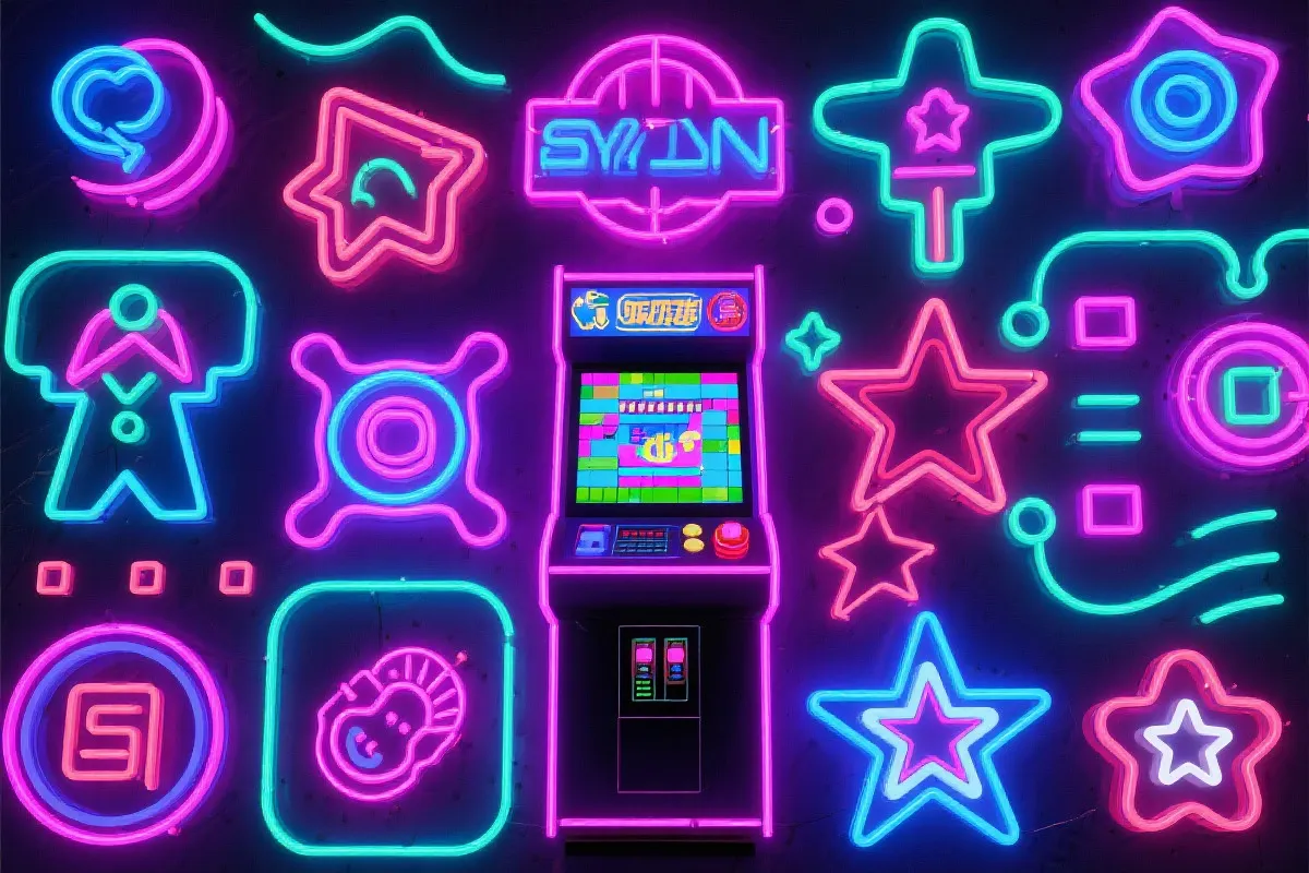 线上娱乐主题视觉